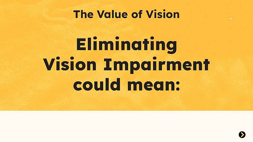 The Value of Vision Report