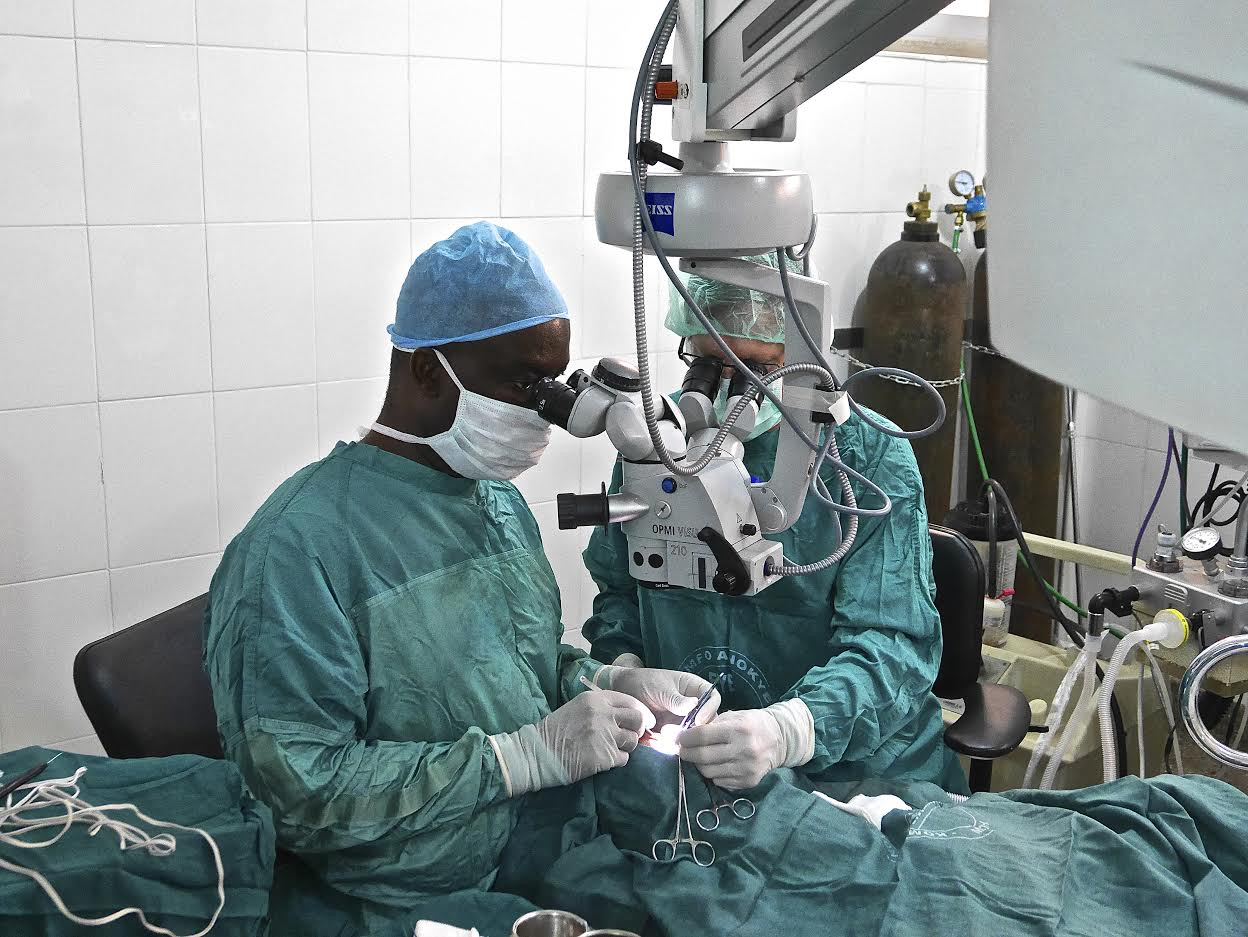 Bob Hoffman Ghana Surgery